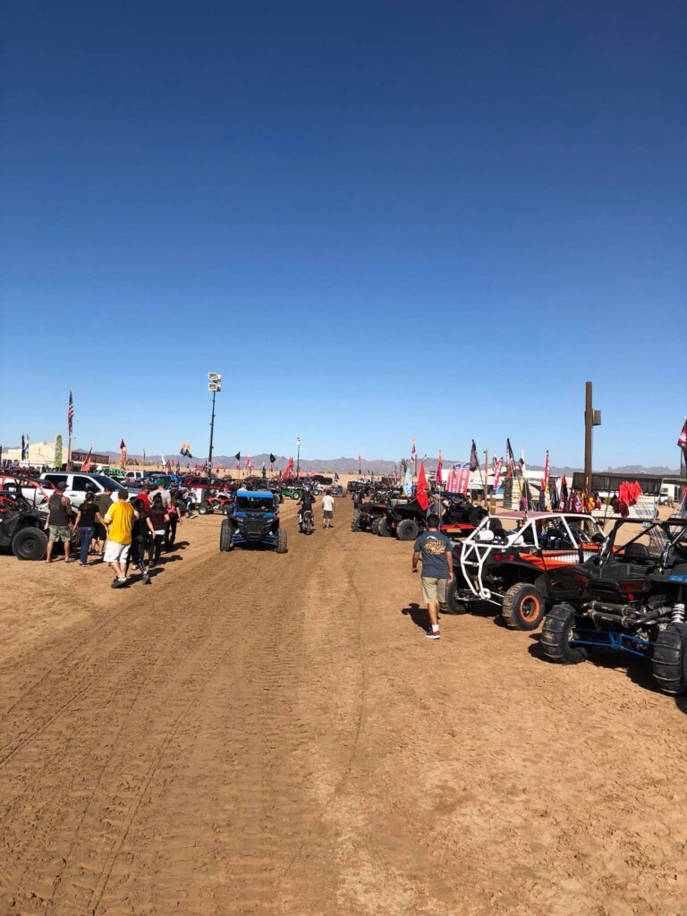 Glamis Vendors row, Imperial sand dunes